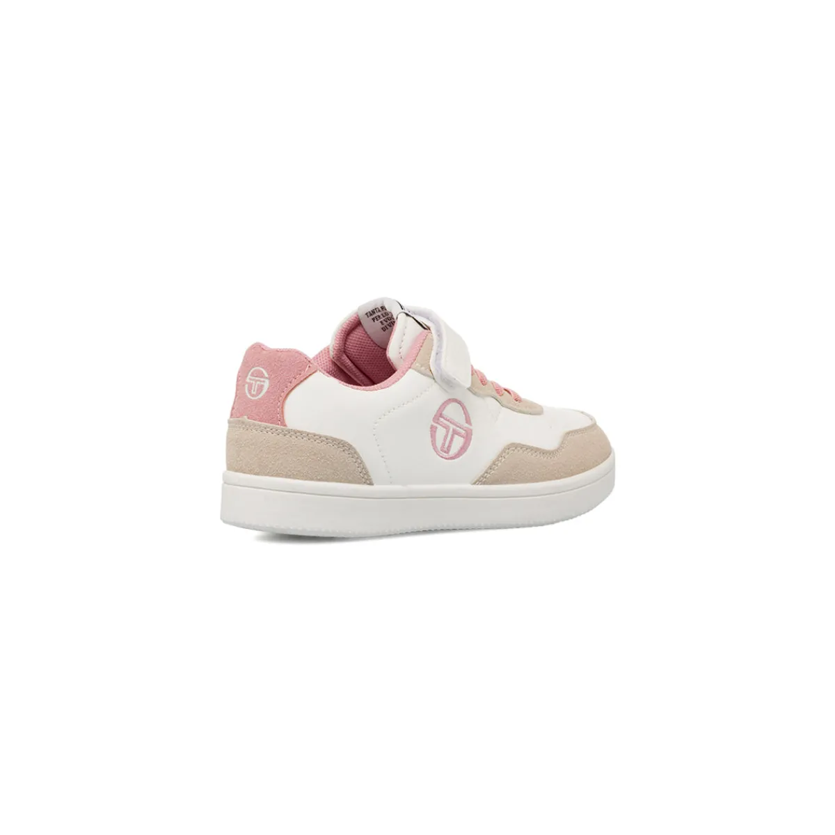Outlet Sneakers bianche da Bambina con dettagli rosa Bambino Scarpe Sportive Da Bambino|Scarpe Sportive
