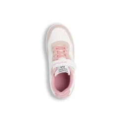Outlet Sneakers bianche da Bambina con dettagli rosa Bambino Scarpe Sportive Da Bambino|Scarpe Sportive