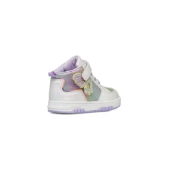Best Sneakers bianche da bambina con dettagli lilla e glitter Bambino Sneakers Bambina|Scarpe Con Strappo Bambina