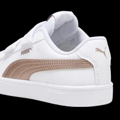 Best Sneakers bianche da bambina con doppio velcro Rickie Classic V PS Bambino Sneakers Sportive Bambina|Scarpe Con Strappo Bambina