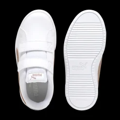 Best Sneakers bianche da bambina con doppio velcro Rickie Classic V PS Bambino Sneakers Sportive Bambina|Scarpe Con Strappo Bambina