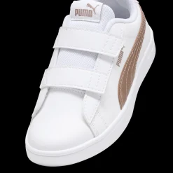 Best Sneakers bianche da bambina con doppio velcro Rickie Classic V PS Bambino Sneakers Sportive Bambina|Scarpe Con Strappo Bambina