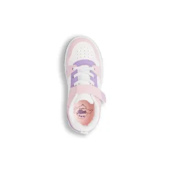 Best Sneakers bianche da bambina con dettagli rosa e lilla Bambino Sneakers Bambina|Scarpe Con Strappo Bambina