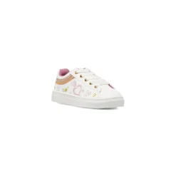 Sale Sneakers bianche da Bambina con dettagli rosa Bambino Sneakers Bambina