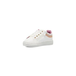 Sale Sneakers bianche da Bambina con dettagli rosa Bambino Sneakers Bambina