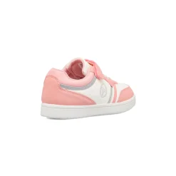 Hot Sneakers bianche da bambina con dettagli rosa Bambino Sneakers Sportive Bambina|Scarpe Con Strappo Bambina