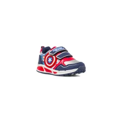 Clearance Sneakers bianche da Bambino con Capitan America e Luci Bambino Sneakers Bambino