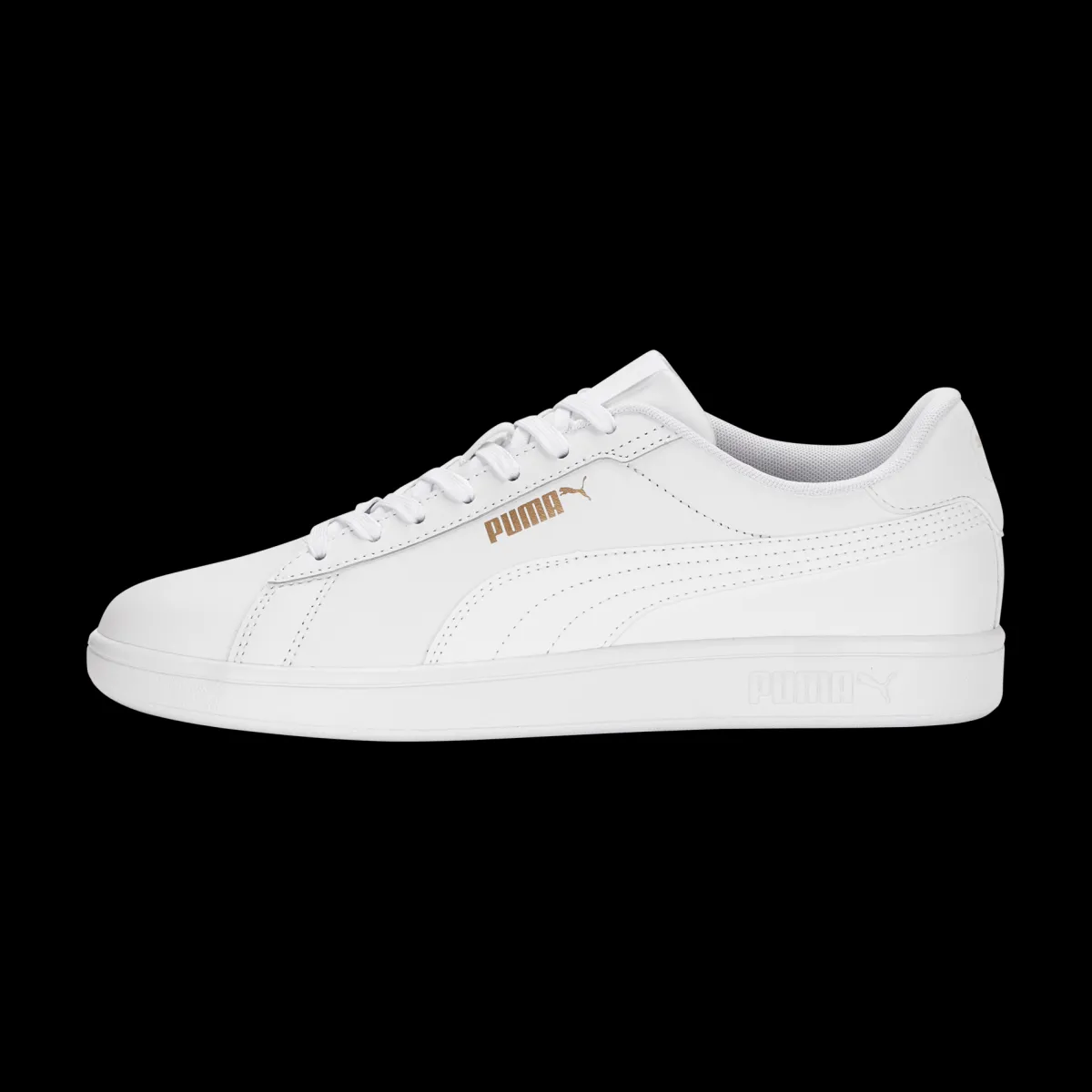 New Sneakers bianche da donna con logo oro Smash 3.0 L Donna Sneakers|Sneakers Sport