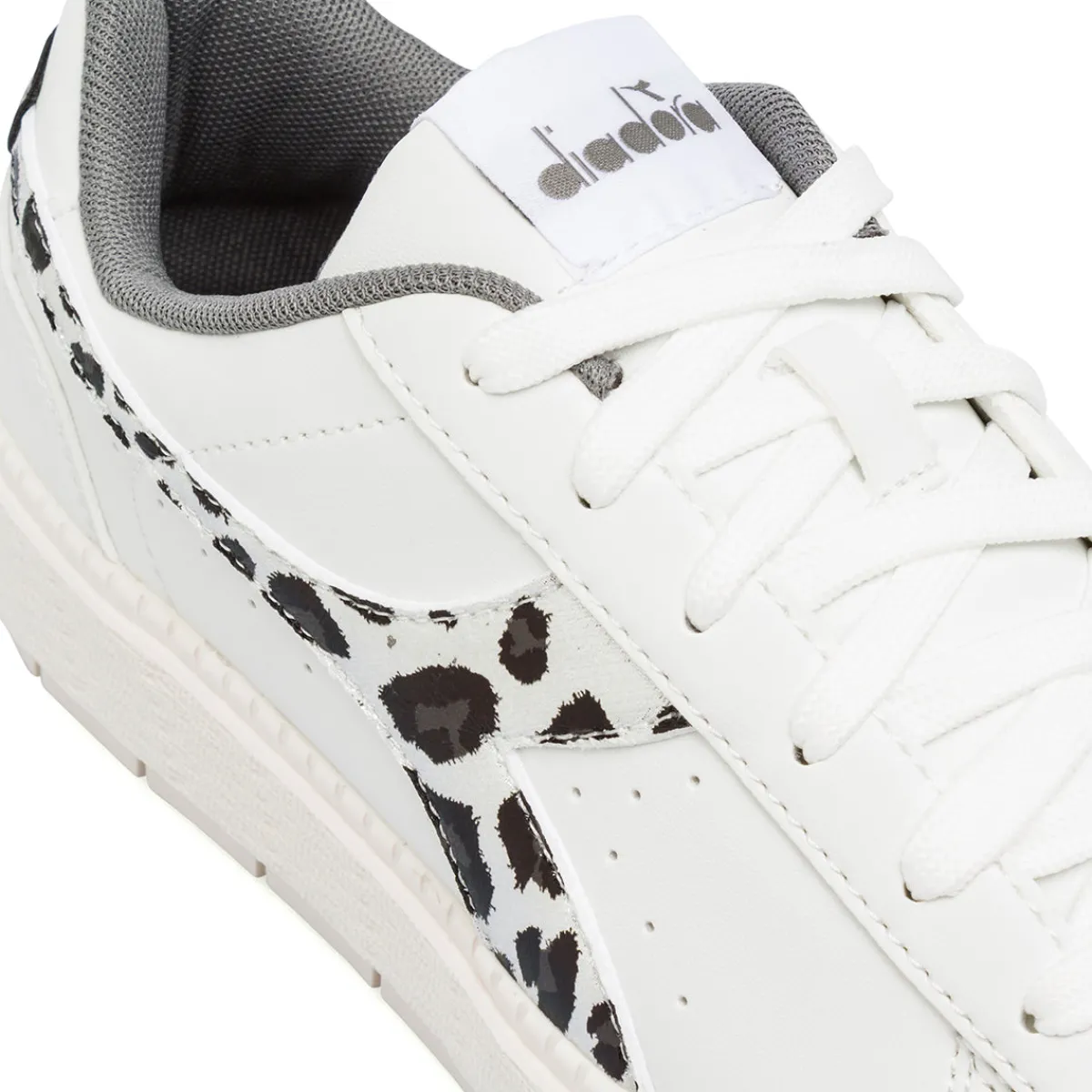 Outlet Sneakers bianche da Donna con stampa animalier JACE JUNGLE Donna Sneakers|Sneakers Sport