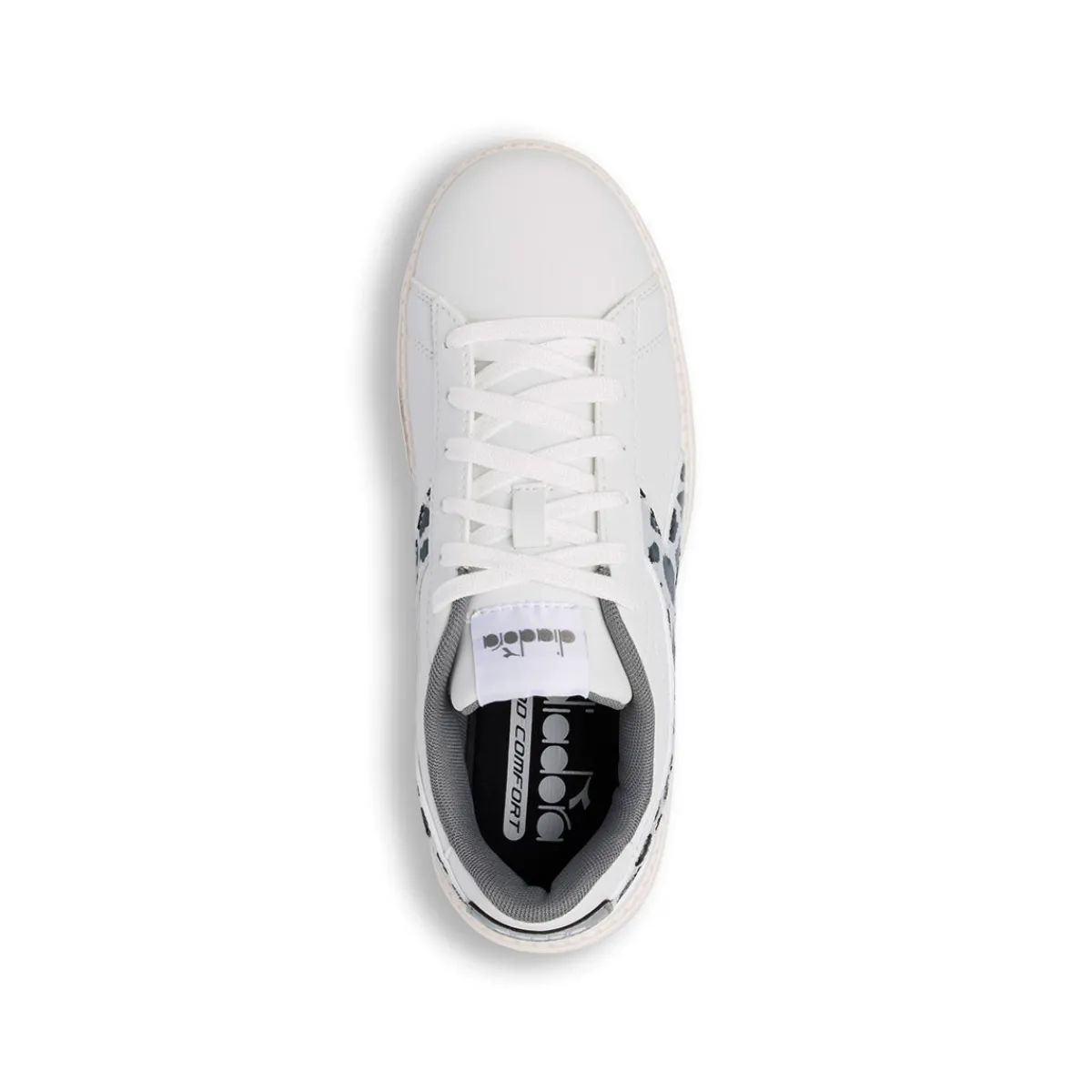 Outlet Sneakers bianche da Donna con stampa animalier JACE JUNGLE Donna Sneakers|Sneakers Sport