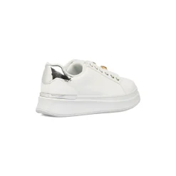 Sale Sneakers bianche da Donna con dettagli oro e argento Donna Sneakers Donna