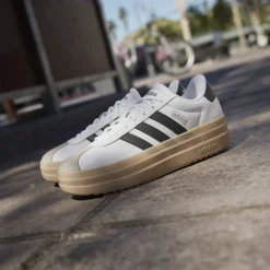 Hot Sneakers bianche da Donna con dettagli neri VL COURT BOLD Donna Scarpe Sportive|Sneakers Sport