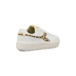 Sale Sneakers bianche da Donna con stampa leopardata JACE JUNGLE Donna Sneakers|Sneakers Sport