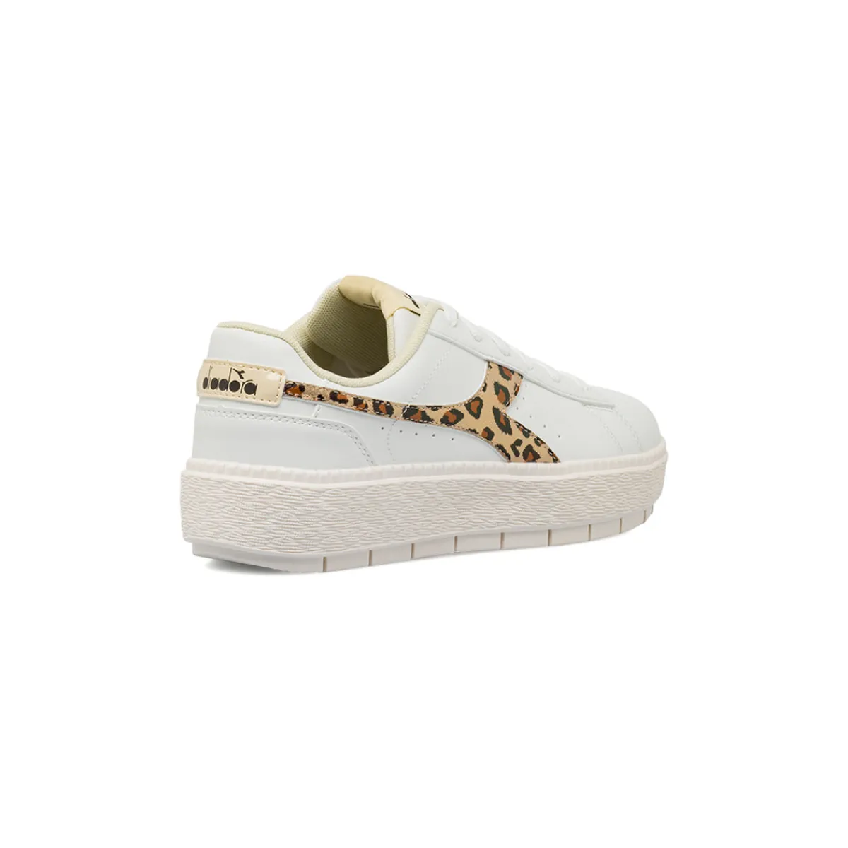 Sale Sneakers bianche da Donna con stampa leopardata JACE JUNGLE Donna Sneakers|Sneakers Sport