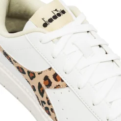 Sale Sneakers bianche da Donna con stampa leopardata JACE JUNGLE Donna Sneakers|Sneakers Sport