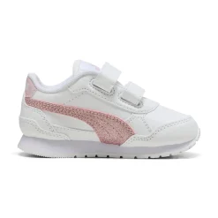 Sale Sneakers bianche da primi passi Bambina con dettagli rosa glitter Bambino Scarpe Sportive Da Bambino|Scarpe Sportive
