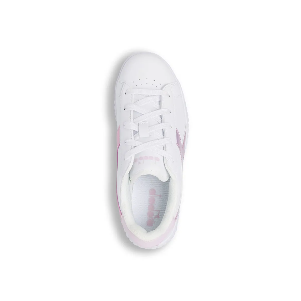 Best Sneakers bianche da Ragazza con logo rosa iridescente Bambino Scarpe Sportive Da Bambino|Sneakers Sportive Bambina