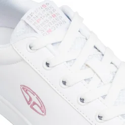 New Sneakers bianche da ragazza con dettagli rosa Donna/Bambino Sneakers Sportive Bambina|Scarpe Ragazza