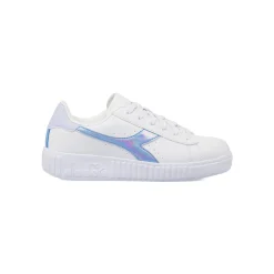 Online Sneakers bianche da Ragazza con logo azzurro Donna/Bambino Sneakers|Scarpe Sportive Da Bambino