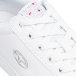 Sale Sneakers bianche da ragazza con dettagli argento Donna/Bambino Sneakers Sportive Bambina|Scarpe Ragazza