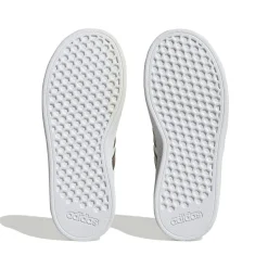 Sale Sneakers bianche da ragazza con strisce oro Grand Court 2.0 K Donna/Bambino Sneakers|Scarpe Sportive Da Bambino