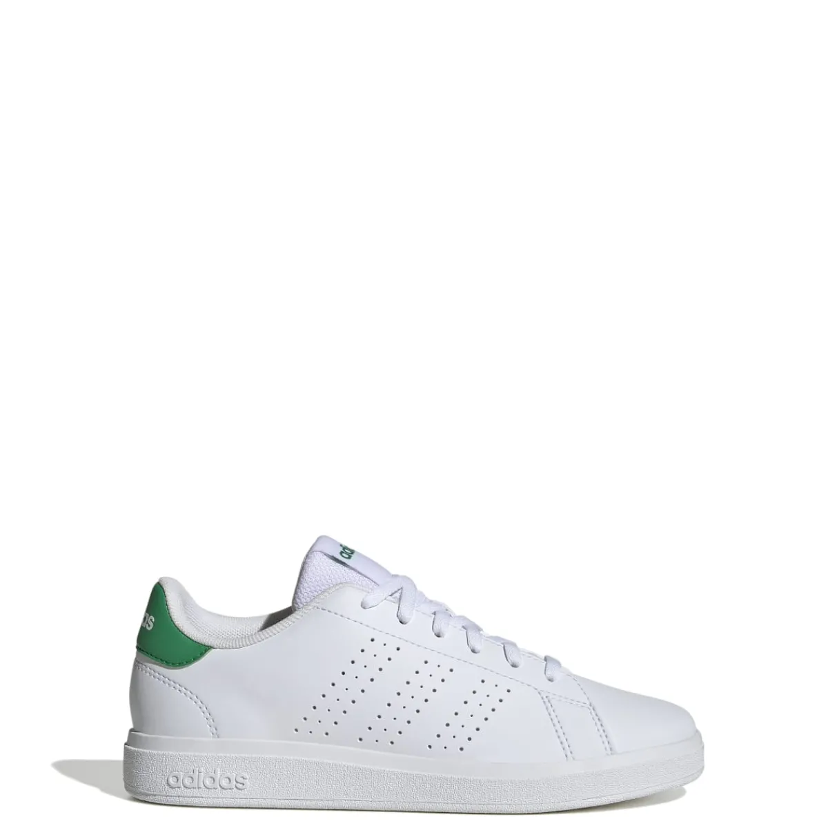 Sneakers bianche da ragazza con dettaglio verde Advantage 2.0 Donna/Bambino Sneakers Sportive Bambina|Sneakers Sport