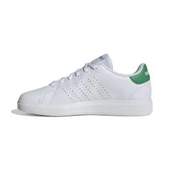 Sneakers bianche da ragazza con dettaglio verde Advantage 2.0 Donna/Bambino Sneakers Sportive Bambina|Sneakers Sport