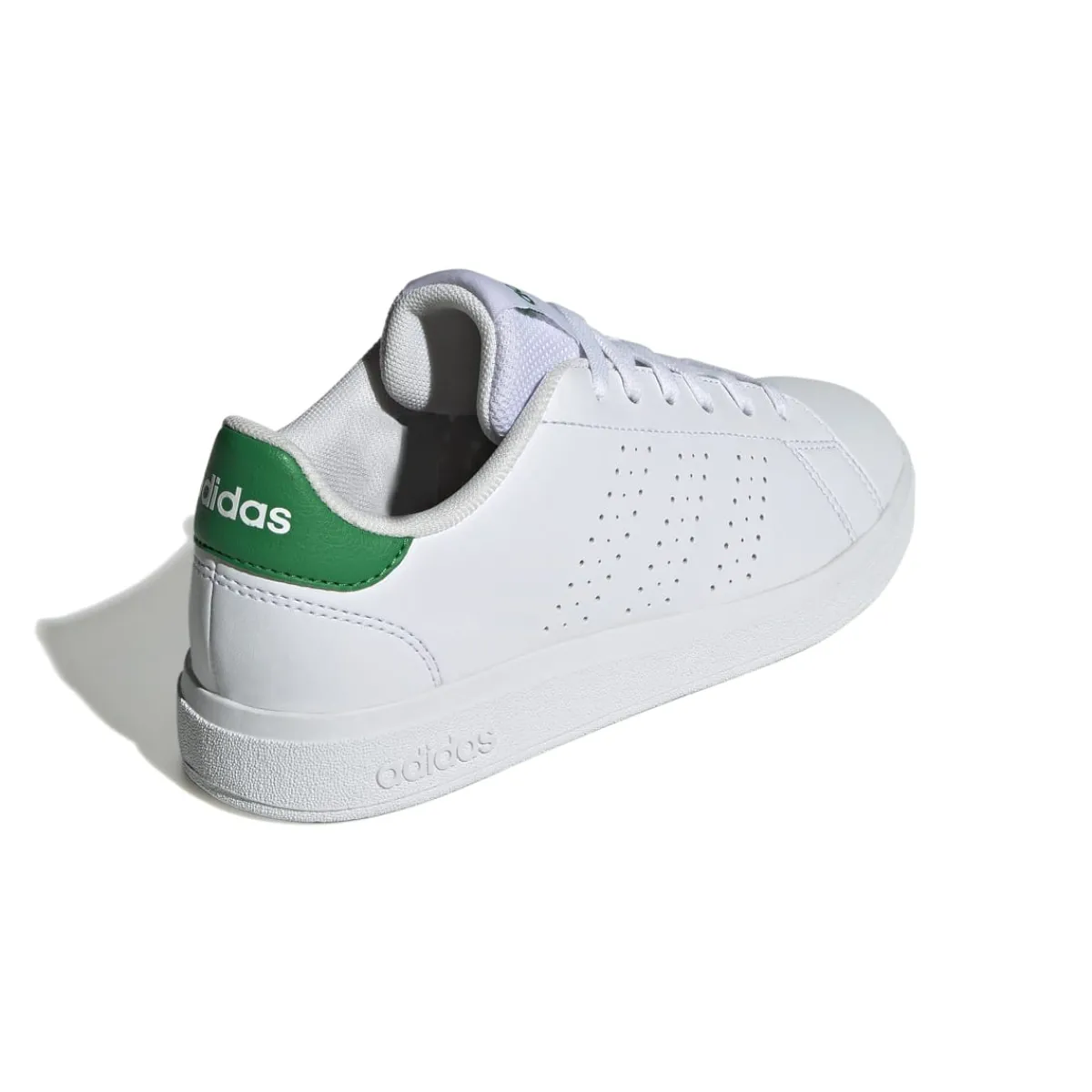 Sneakers bianche da ragazza con dettaglio verde Advantage 2.0 Donna/Bambino Sneakers Sportive Bambina|Sneakers Sport