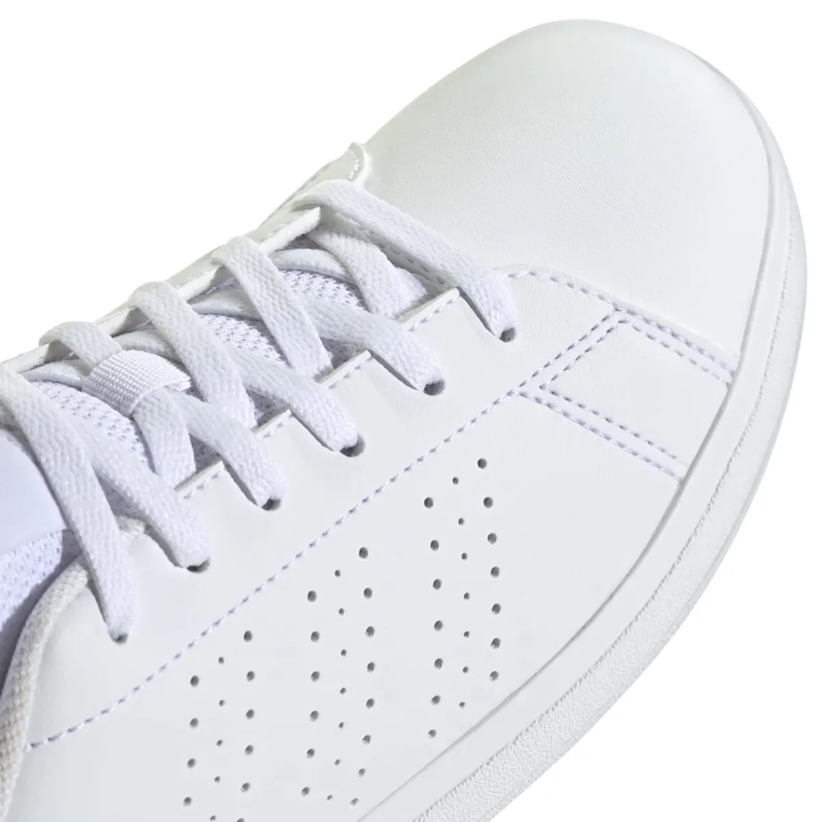 Sneakers bianche da ragazza con dettaglio verde Advantage 2.0 Donna/Bambino Sneakers Sportive Bambina|Sneakers Sport