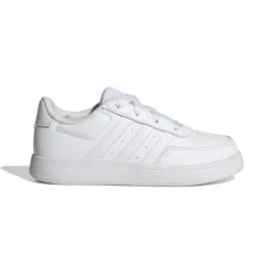 Sneakers bianche da ragazzo con design 3-stripes Breaknet 2.0 K Donna/Bambino Scarpe Ragazzo|Scarpe Sportive