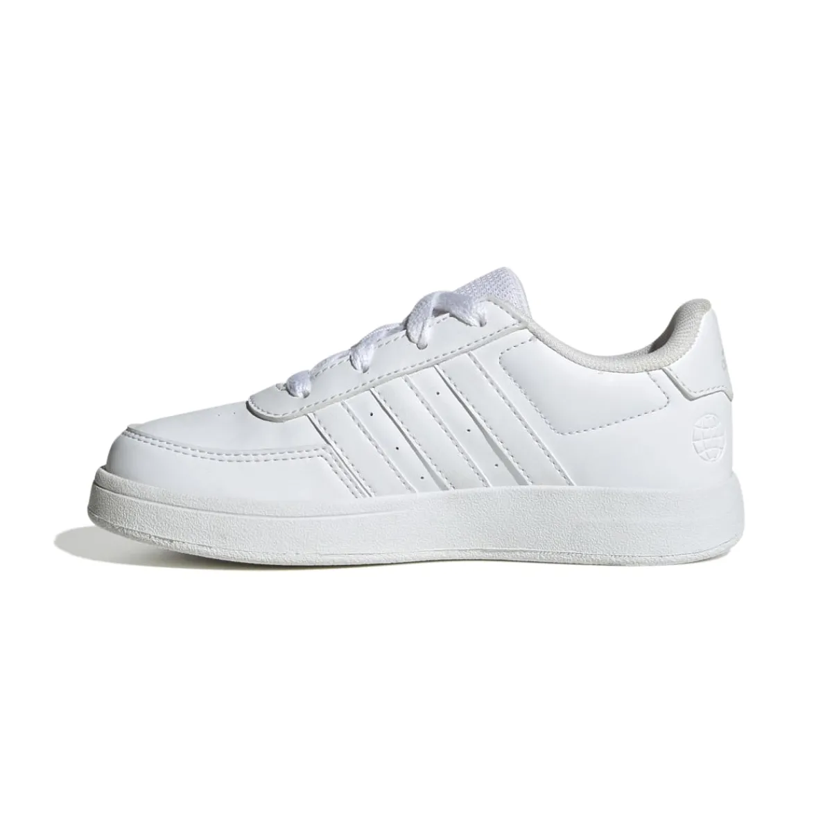 Sneakers bianche da ragazzo con design 3-stripes Breaknet 2.0 K Donna/Bambino Scarpe Ragazzo|Scarpe Sportive
