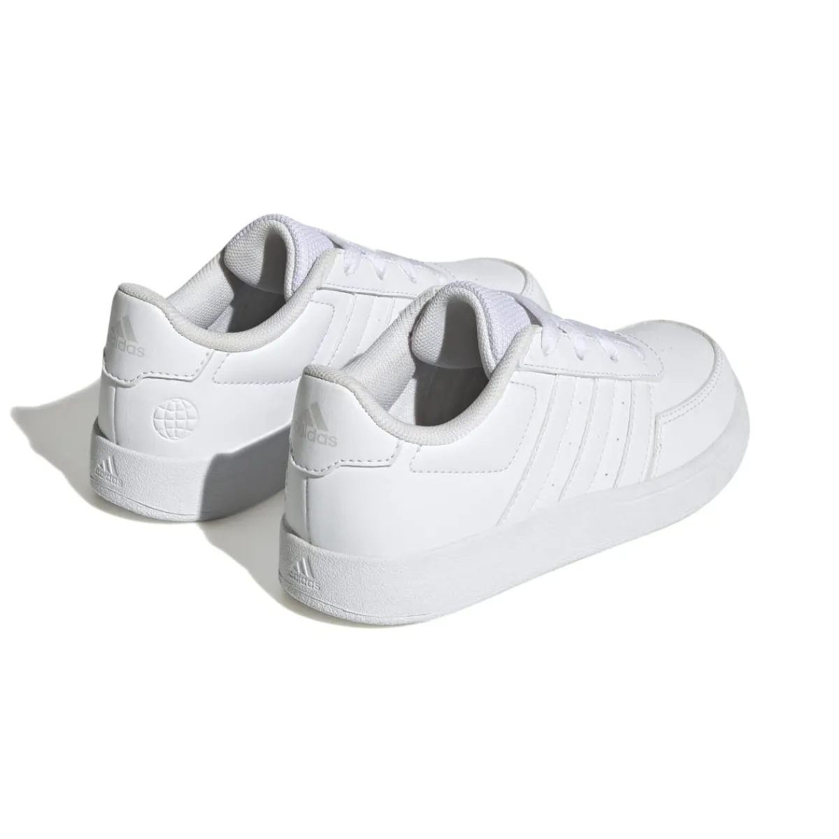 Sneakers bianche da ragazzo con design 3-stripes Breaknet 2.0 K Donna/Bambino Scarpe Ragazzo|Scarpe Sportive