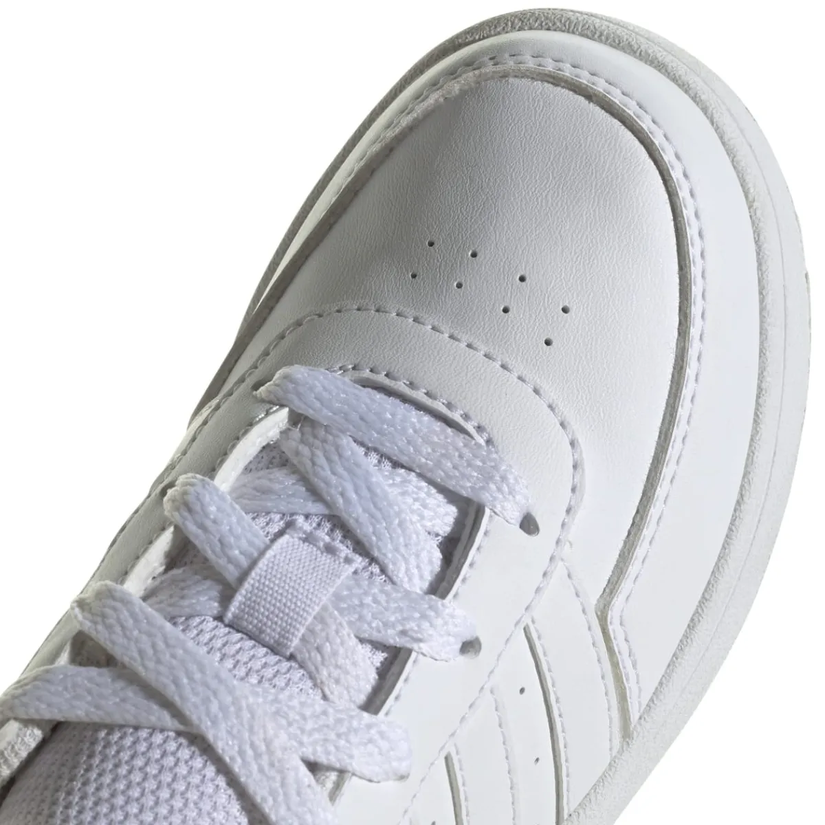 Sneakers bianche da ragazzo con design 3-stripes Breaknet 2.0 K Donna/Bambino Scarpe Ragazzo|Scarpe Sportive