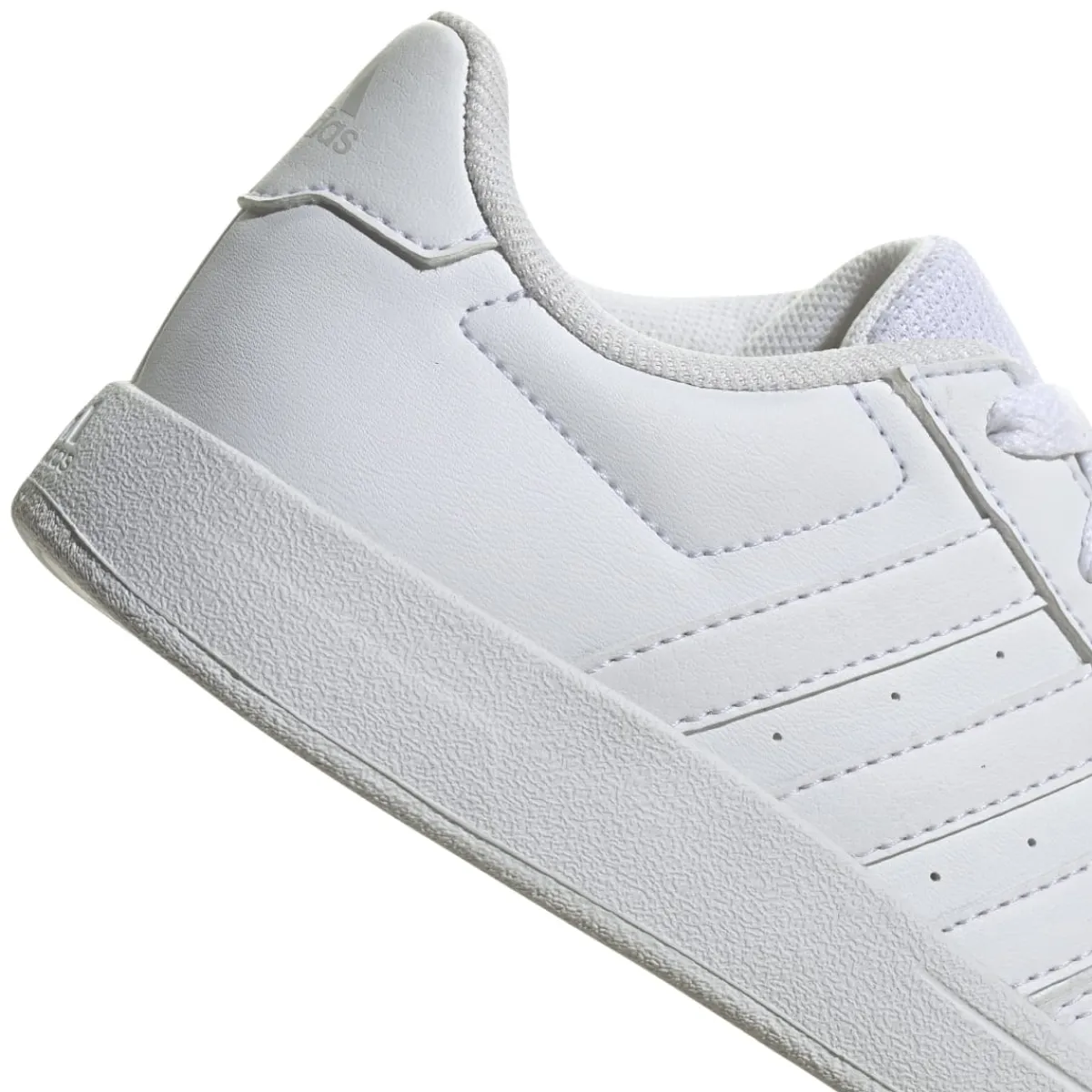 Sneakers bianche da ragazzo con design 3-stripes Breaknet 2.0 K Donna/Bambino Scarpe Ragazzo|Scarpe Sportive