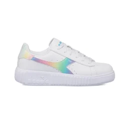 Discount Sneakers bianche da ragazza con logo arcobaleno Game Step Bloom GS Donna/Bambino Sneakers Sportive Bambina|Scarpe Ragazza