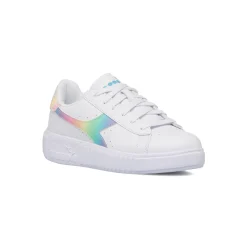 Discount Sneakers bianche da ragazza con logo arcobaleno Game Step Bloom GS Donna/Bambino Sneakers Sportive Bambina|Scarpe Ragazza