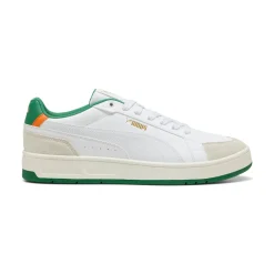 Sneakers bianche da Uomo con dettagli verde e arancio Court Classico Uomo Sneakers Sport Uomo|Scarpe Sportive