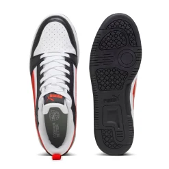 Sneakers bianche da uomo dettagli rossi e neri Rebound v6 Uomo Sneakers Sport Uomo|Scarpe Sportive