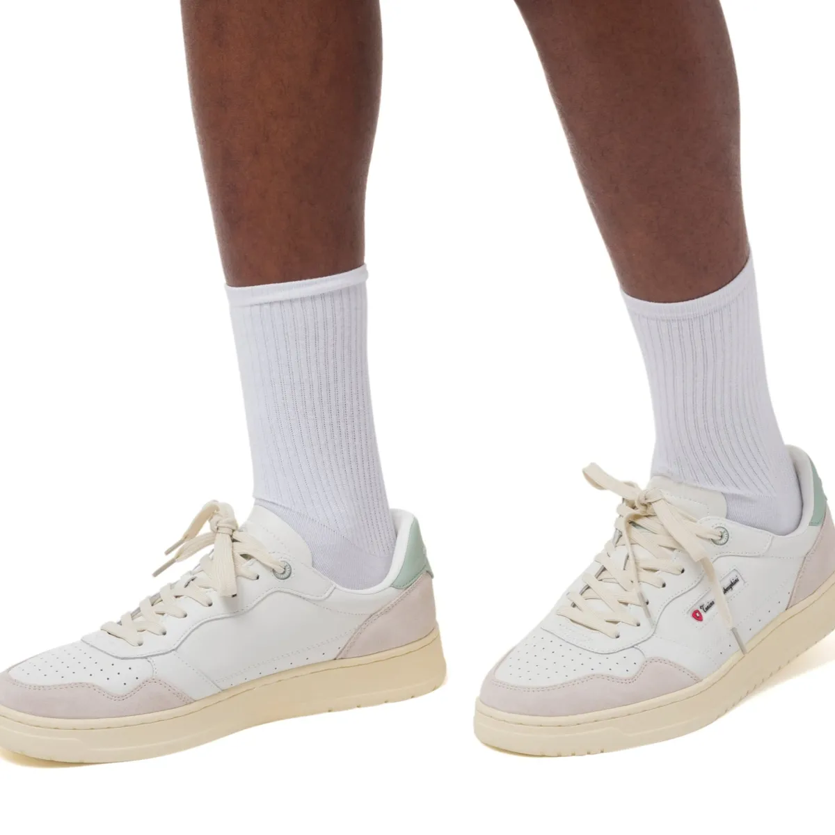 Discount Sneakers bianche da Uomo con dettagli effetto scamosciato Uomo Sneakers Sport Uomo|Scarpe Sportive