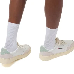 Discount Sneakers bianche da Uomo con dettagli effetto scamosciato Uomo Sneakers Sport Uomo|Scarpe Sportive