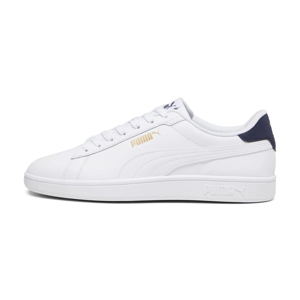 New Sneakers bianche da uomo con dettagli oro e blu Smash 3.0 L Uomo Sneakers Sport Uomo|Scarpe Sportive