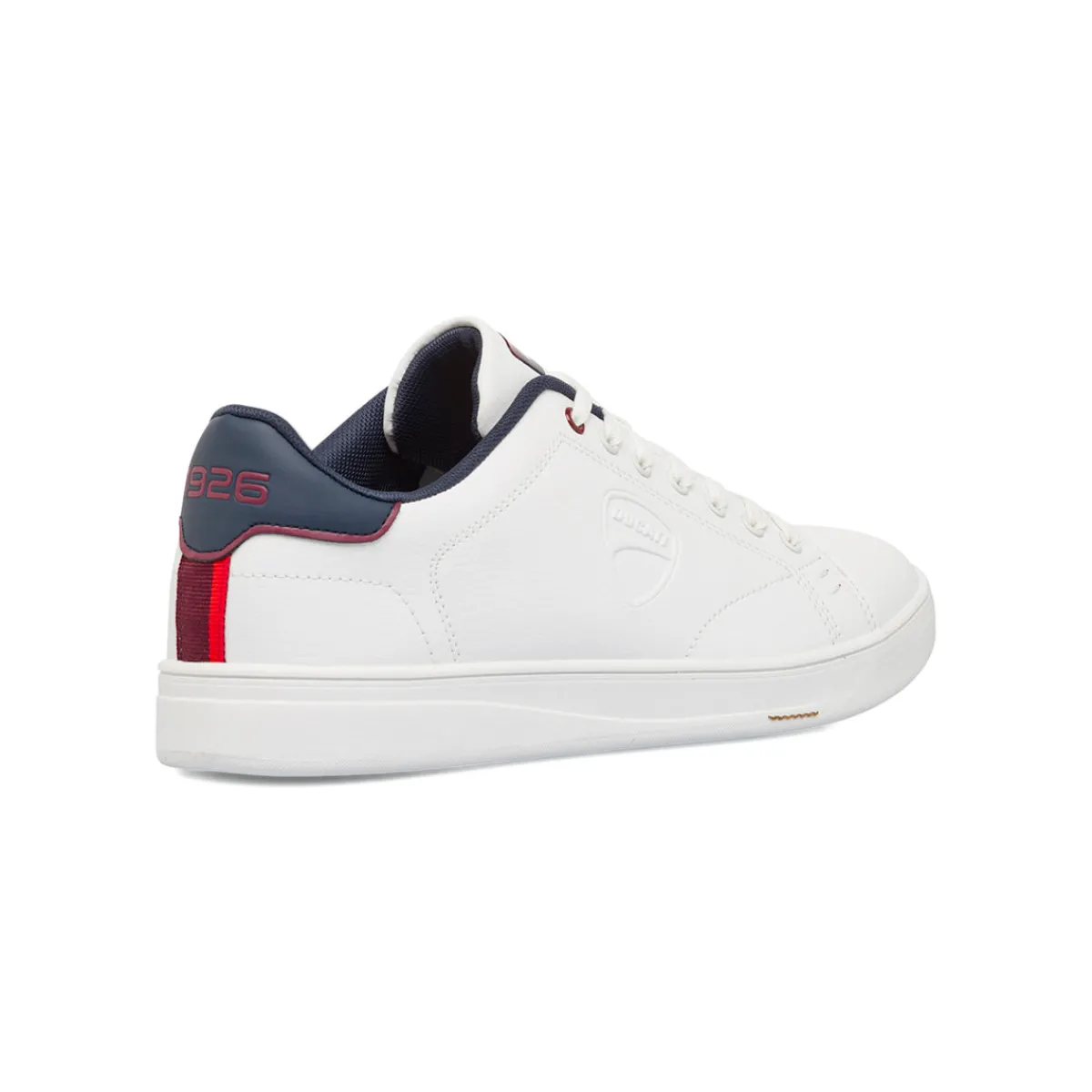 Discount Sneakers bianche da uomo con dettagli blu e logo Slick Uomo Sneakers|Scarpe Sportive