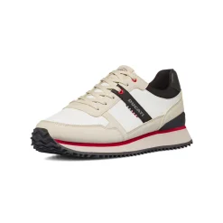 Hot Sneakers bianche da Uomo con logo Uomo Sneakers Uomo