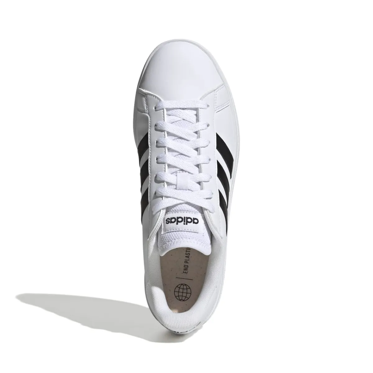 New Sneakers bianche da uomo con strisce a contrasto Grand Court Base 2.0 Uomo Sneakers|Scarpe Sportive