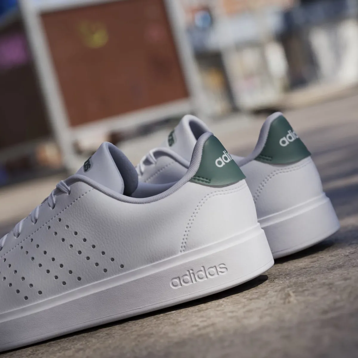 Best Sneakers bianche da Uomo Advantage 2.0 con dettagli traforati Uomo Sneakers|Scarpe Sportive