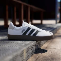 Hot Sneakers bianche da uomo con strisce laterali nere VL Court 3.0 Uomo Sneakers Sport Uomo|Scarpe Sportive