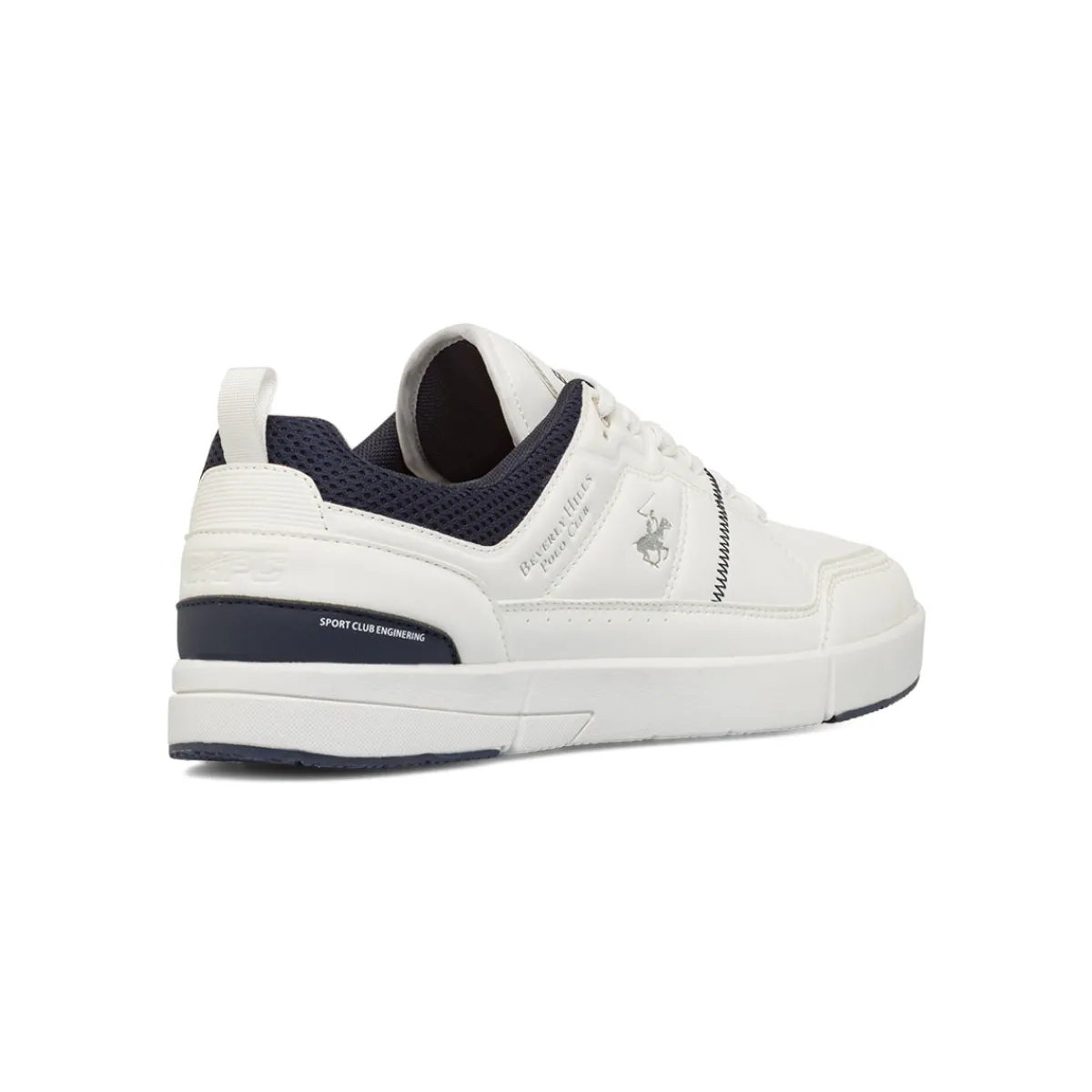 New Sneakers bianche da Uomo con inserti blu Uomo Sneakers Uomo