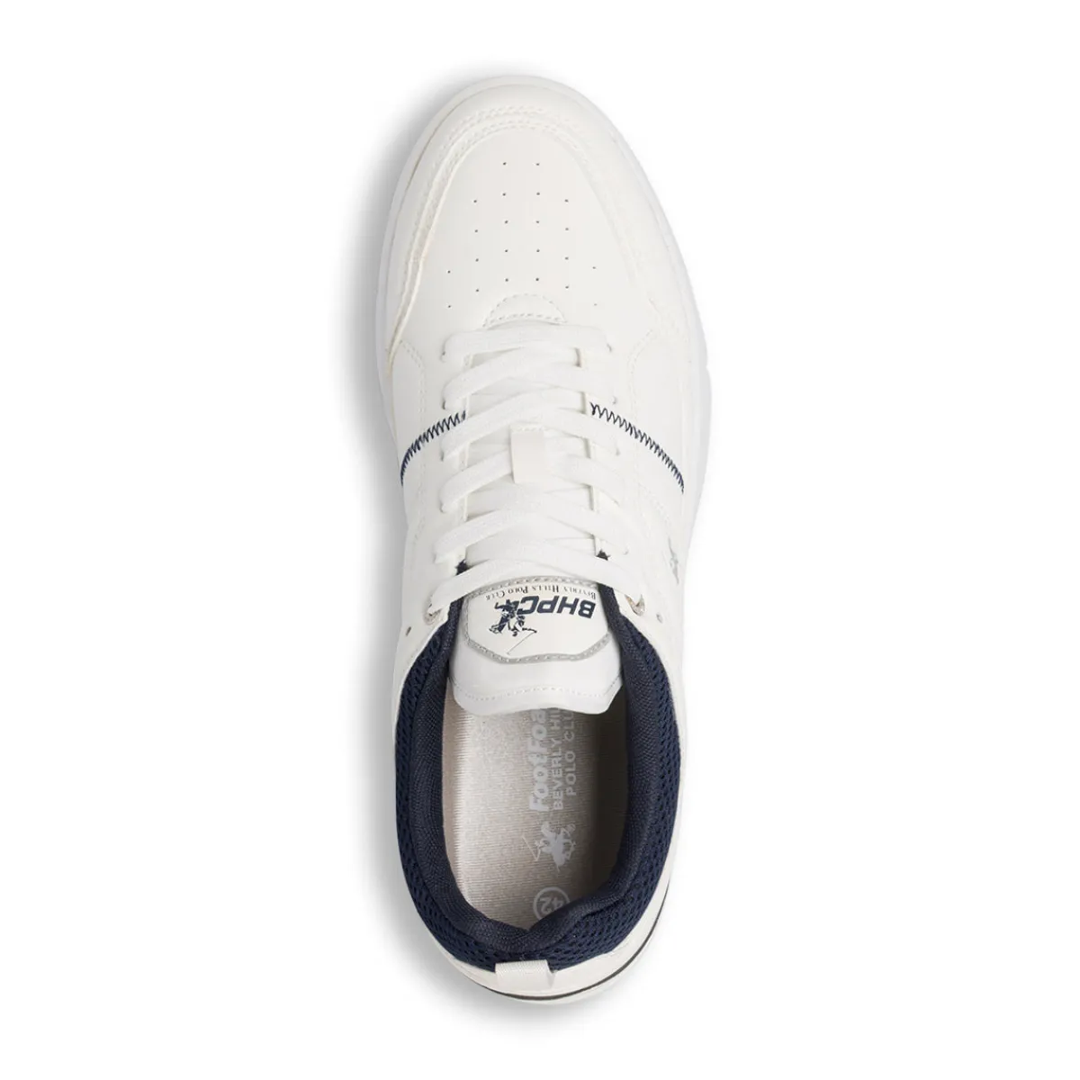 New Sneakers bianche da Uomo con inserti blu Uomo Sneakers Uomo