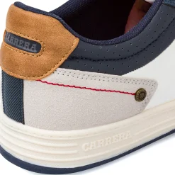 New Sneakers bianche da Uomo con inserti effetto scamosciato Uomo Sneakers Uomo