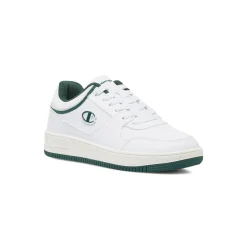 Outlet Sneakers bianche da uomo e dettagli verdi RD18 Low Uomo Sneakers|Sneakers Sport Uomo